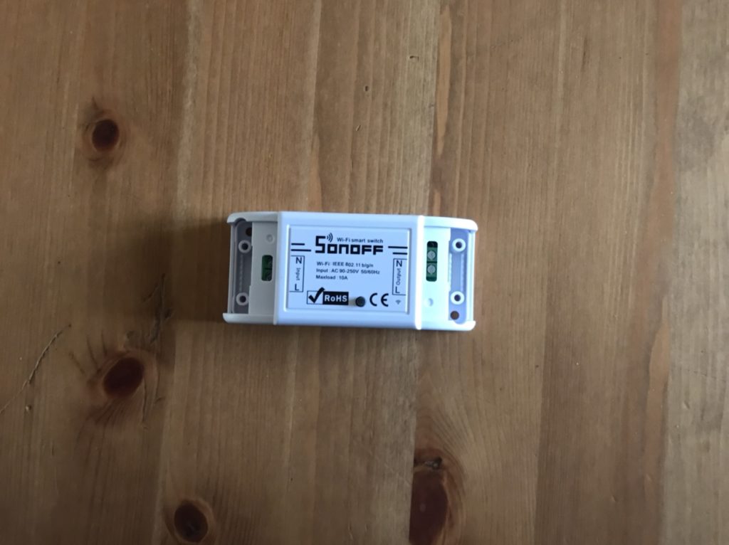 Sonoff basic, préparation du matériel pour rendre un radiateur connecté